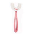 Children's toothbrush U-shaped soft silicone lazy baby toothbrush convenient toddler mouth-containing manual